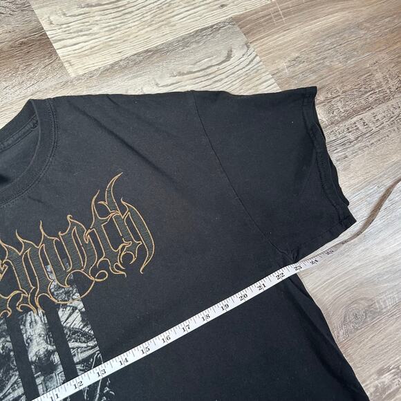 Behemoth Band Tee Black Cotton Graphic T-Shirt XL I Loved You At Your Darkest - Picture 6 of 7